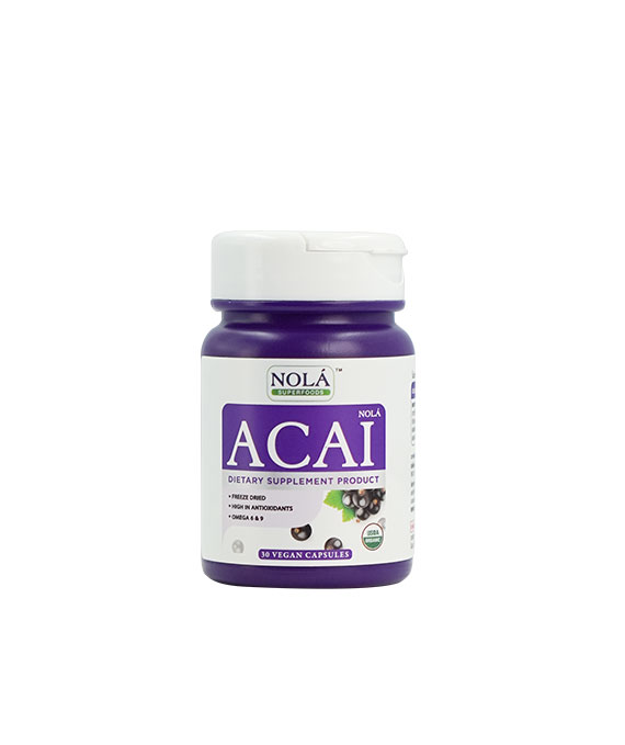 NOLA Acai Berry 30 Vegan Capsules